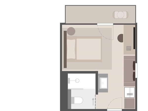 Single Room (S)